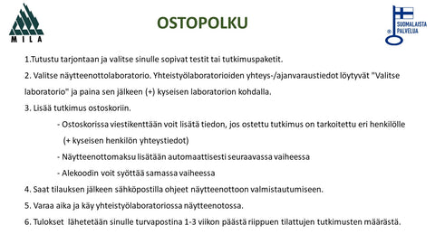 Ravitsemustasojen mittaukset pakettina