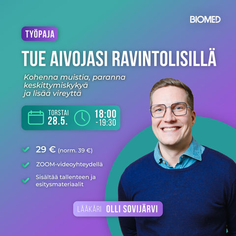 Tue aivojasi Olli Sovijärven työpajan opeilla
